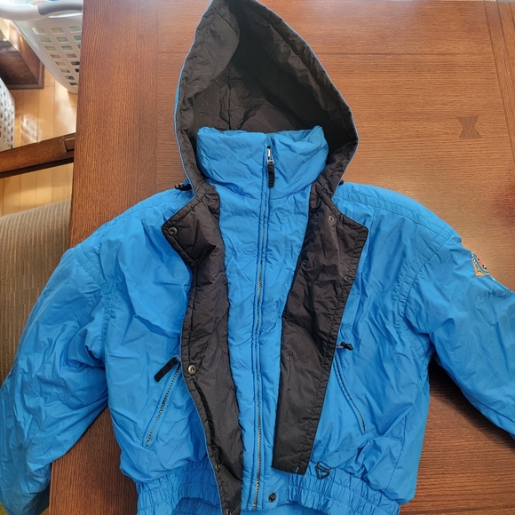 Obermeyer Vintage 1960's 1970's Ski Jacket Size 10 or 8 - Picture 8 of 16